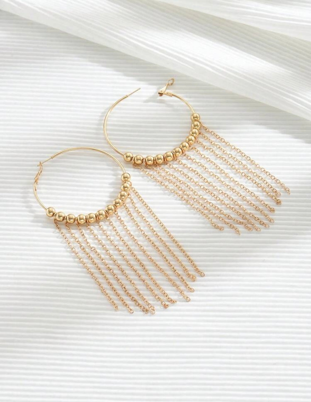 Boucles d'oreilles rondes