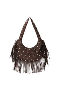 Sac à franges clouté