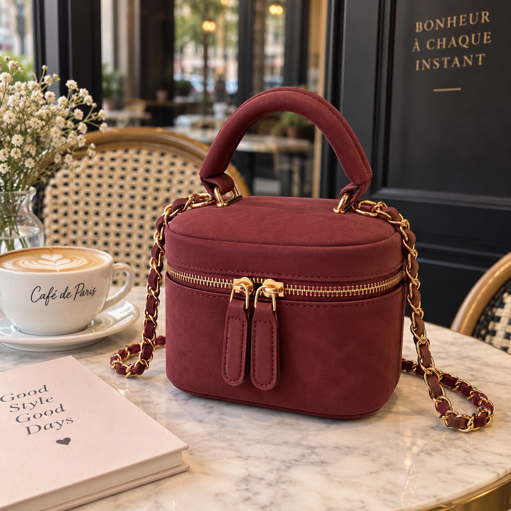 Sac bandoulière rouge
