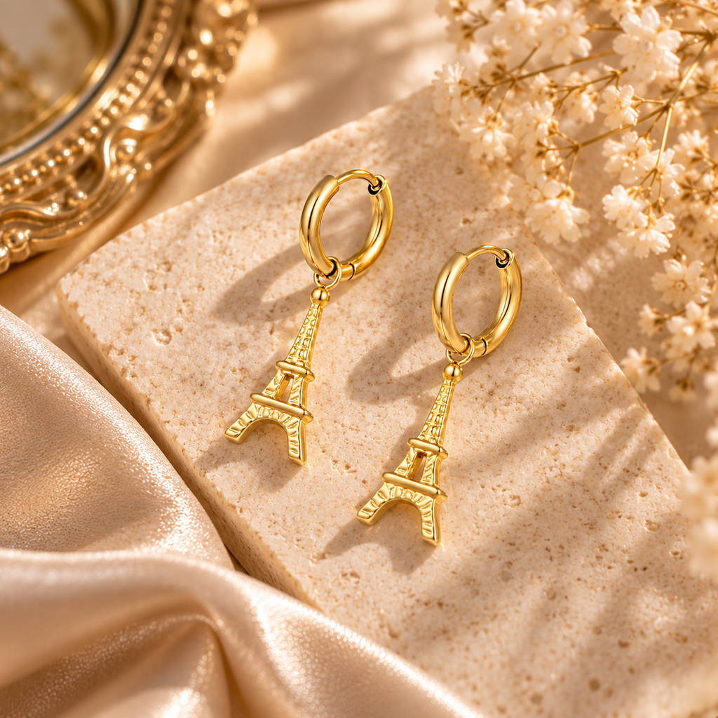 Boucles d’oreilles Tour Eiffel