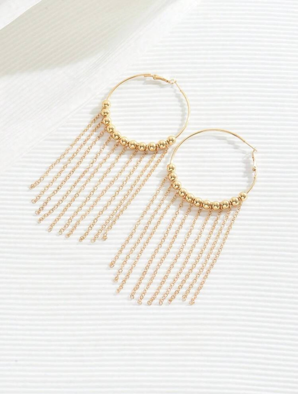 Boucles d'oreilles rondes