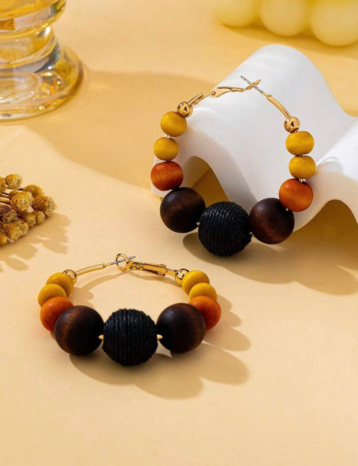 Boucles d'oreilles créoles à la mode